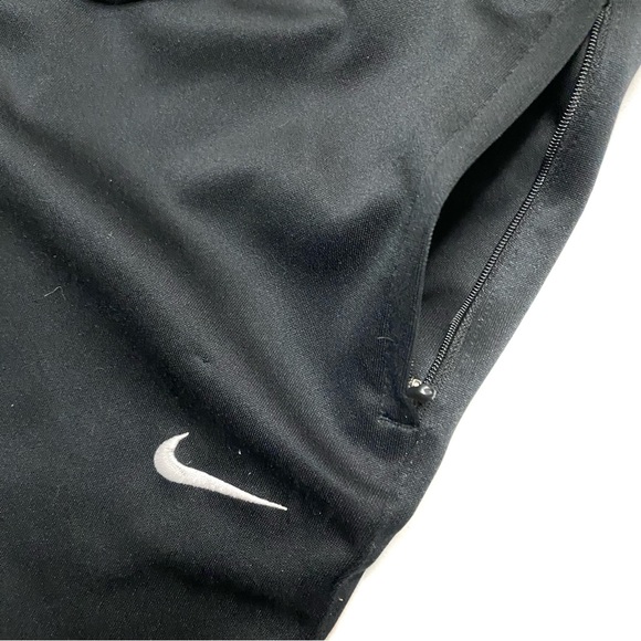 Nike Sportswear Women’s Dri-Fit Black Straight Leg Joggers Track Pants Large - Picture 6 of 10
